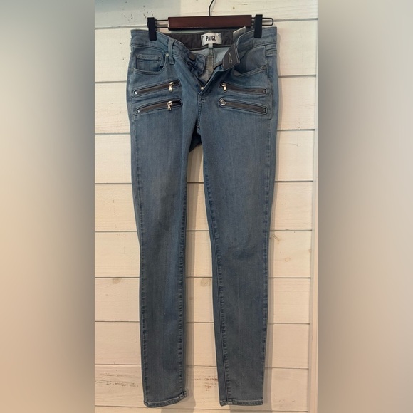 Paige Edgemont Mid Rise Skinny 27 Waist - Picture 7 of 14